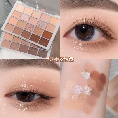 20 Colors Eye Shadow Palette long-lasting Non Flying Powder Makeup Eye Shadow