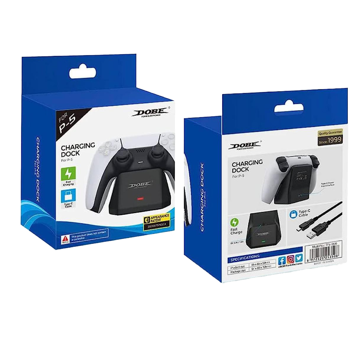 PS5 Controller Charging Dock TP5-0586