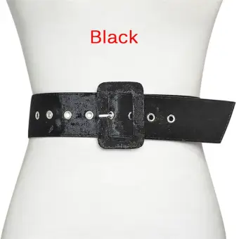 silver wide belt for dress