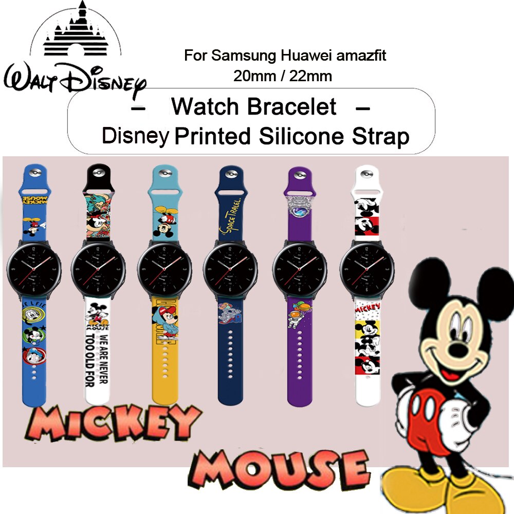 Watch Band Samsung Watch Disney Face Amazfit Apple Watch Mickey