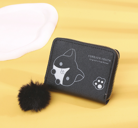Mini Cat Wallet for Girls – Cute Coin Purse & Small Card Holder