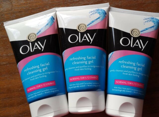 olay gel face wash