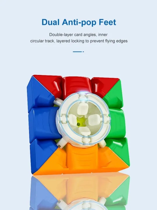 Odeez Moyu 3x3 RS3M Magnetic Rubik Cube Speed Cube Stickerless Magic Cube 3D Puzzle Toy