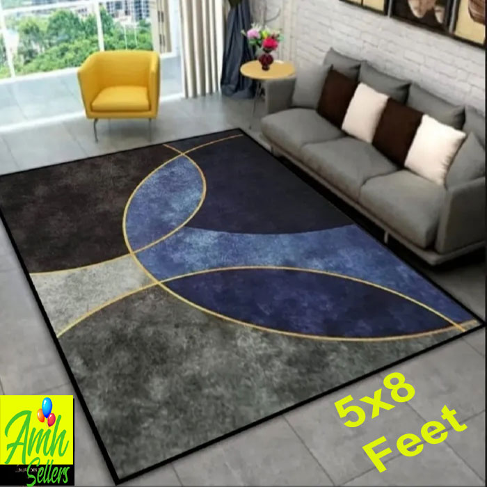 Carpet 8x5 Feet Size Very Beatiful For Room - Home Decoration - Center Piece Carpet For Living Room and Dining Room - Rug Carpet Best Quality For Home Use