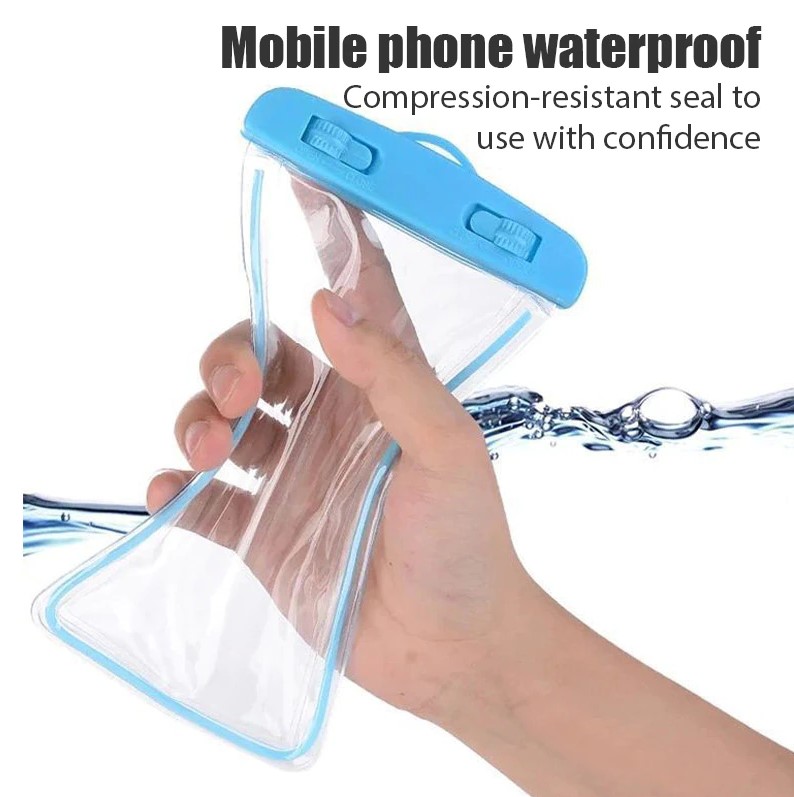 Universal Waterproof Mobile Pouch Case for All IOS and Android Water Proof Cover Bag Mobile Phone Protector