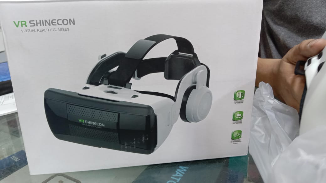 G06 vr box shincon vr box vr box with headphones vr box virtual reality headset 4.5-7.0 Inch Smartphones VR Full-Screen Helmet with Adjustable Googles - high resolution lenses