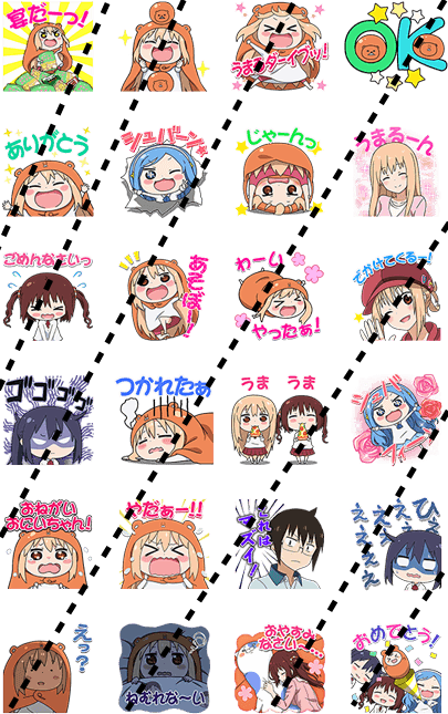 Drop Sticker Manga ANIME COMIC MANGA STICKERS UNCUT (PACK OF 3) | Daraz.pk