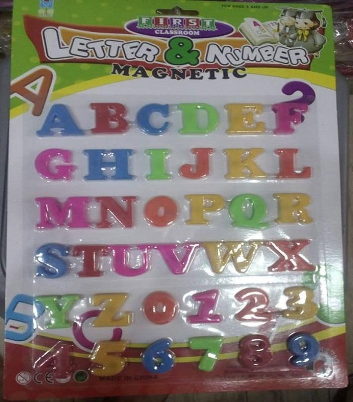 Pack Of Big Alphabets - Magnetic