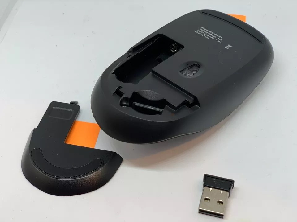 OKS® - NXG-WMS01 NexiGo 2.4G Wireless Mouse, Portable Mobile Optical Office Mouse with USB Receiver, Travel Cordless Mouse for Notebook, PC, Laptop, Computer, MacBook (Black)