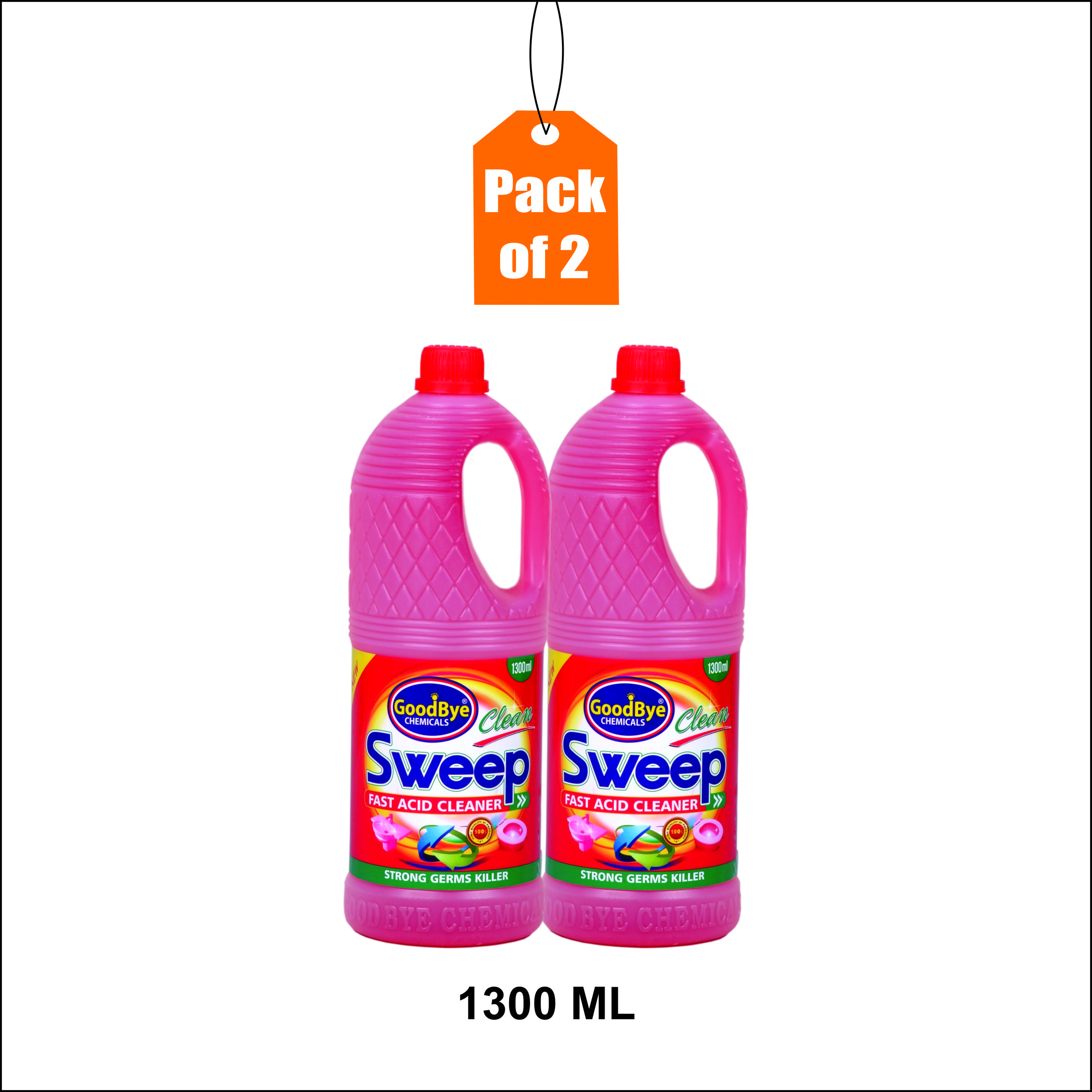 GoodBye Sweep Toilet Cleaner 1300 ml Packo of 2 Daraz.pk