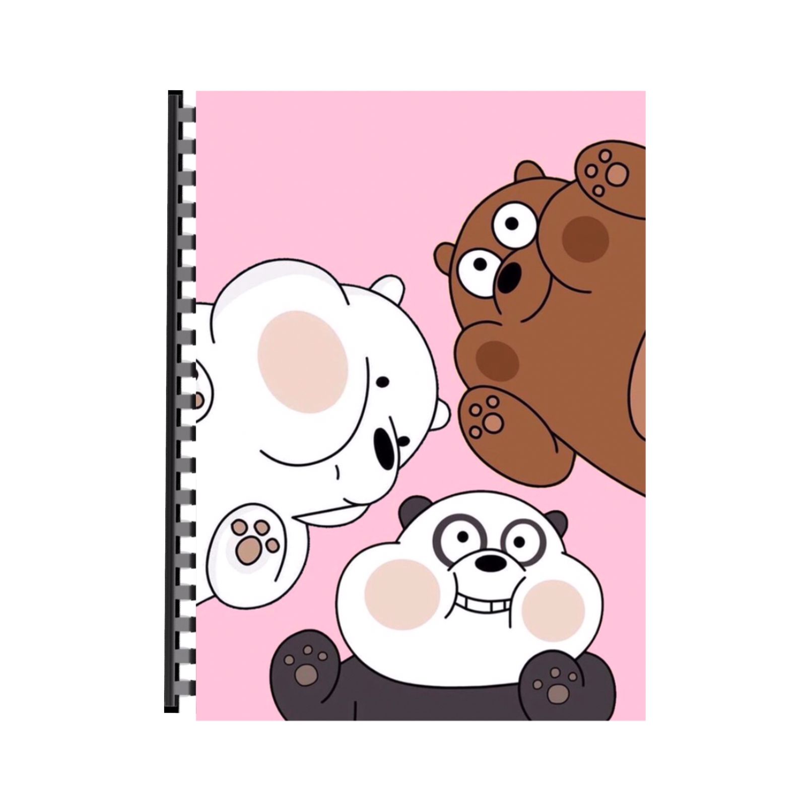 WE BARE BEARS NOTEBOOK A4 SIZE ARTICLE (2142) | Daraz.pk
