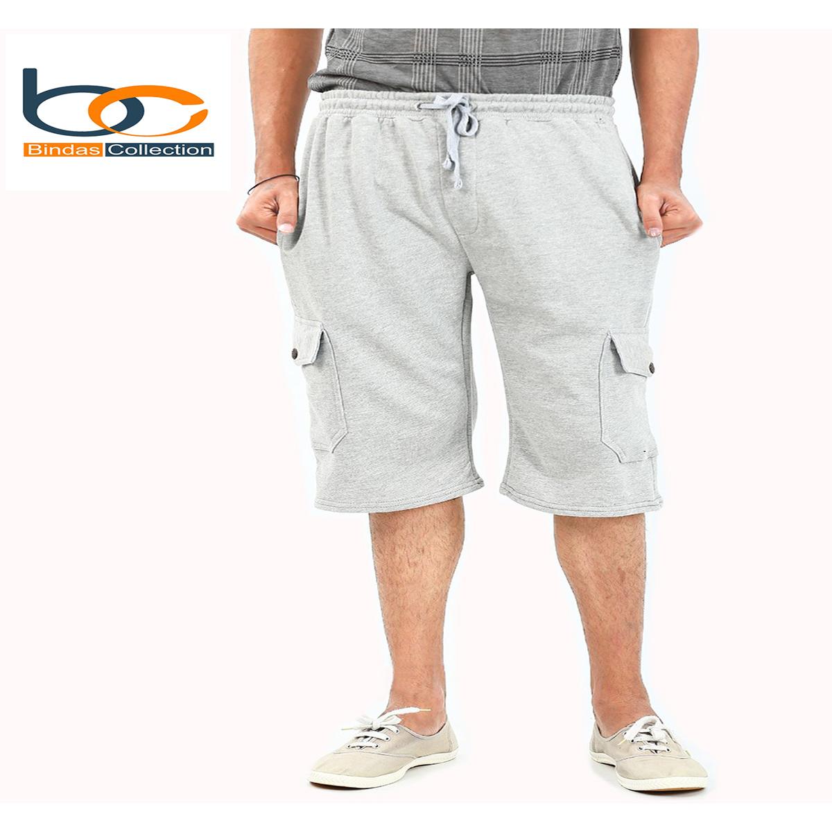 Bindas Collection 1 PC Summer Cargo Pocket Plain Short For Men