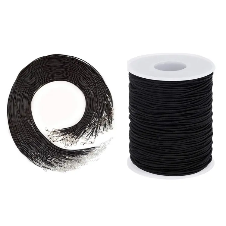 DIY Crafts Black Elastic Cord Beading Threads Stretch String Fabric  Crafting Cords(1mm/100m) - Black Elastic Cord Beading Threads Stretch  String Fabric Crafting Cords(1mm/100m) . shop for DIY Crafts products in  India.