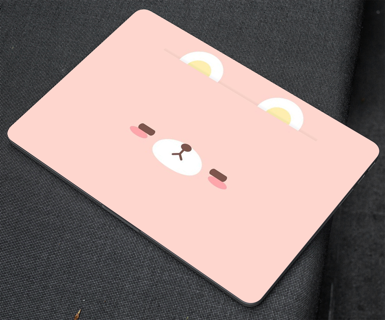 Pink Bear Laptop Skin Vinyl Sticker Decal, 12 13 13.3 14 15 15.4 15.6