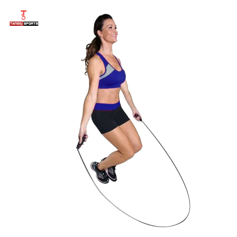 Tango Sports and Fitness 3-in-1 Home Gym Set – Tummy Trimmer, Jump Rope & Hand Grips | Spring Rower Set for Full Body Workout, Arm Strength, Core & Cardio Training | Fitness Kit for Home Use – Blue