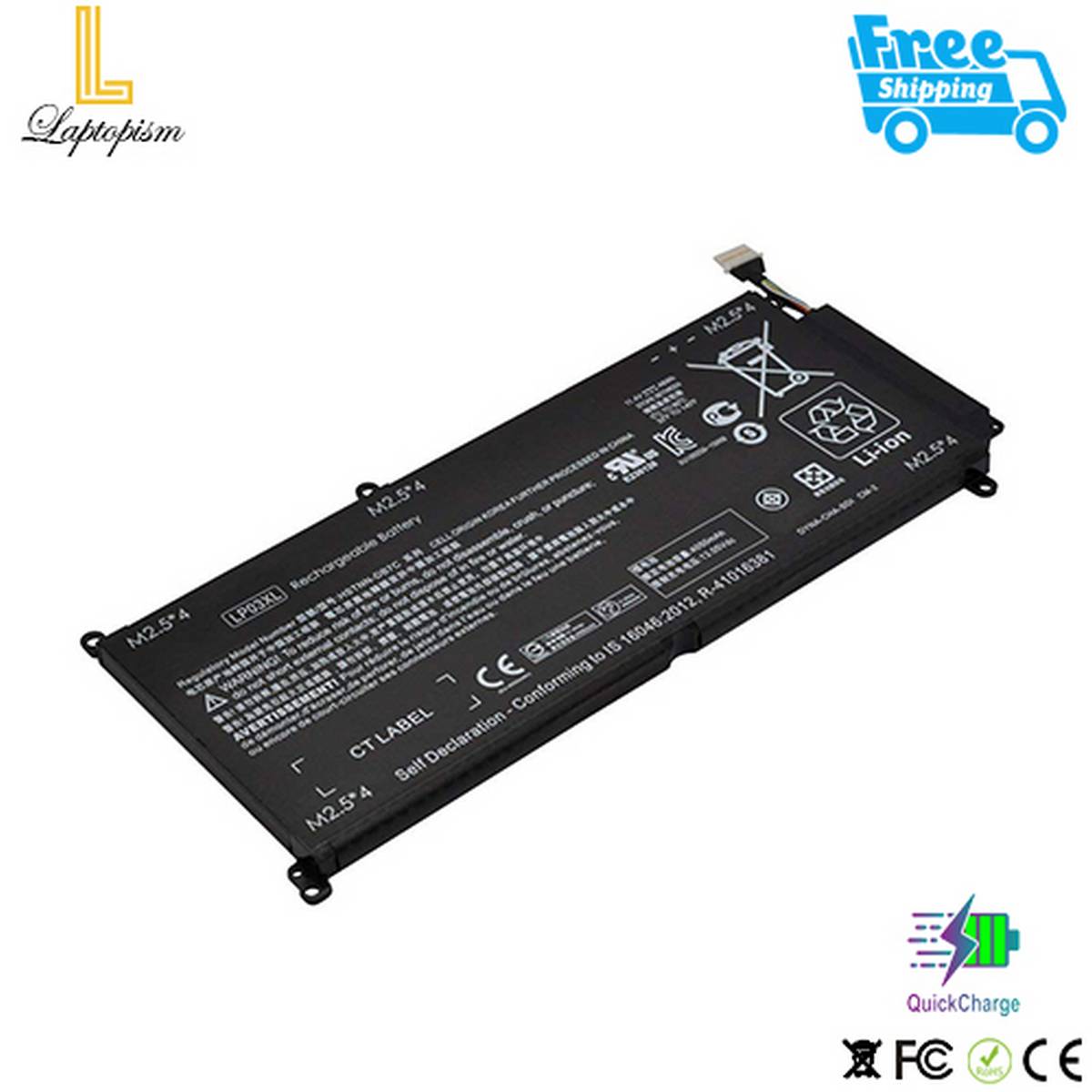DC IN Power Jack For HP ENVY m6-p113dx m6-p114dx Laptop Charging