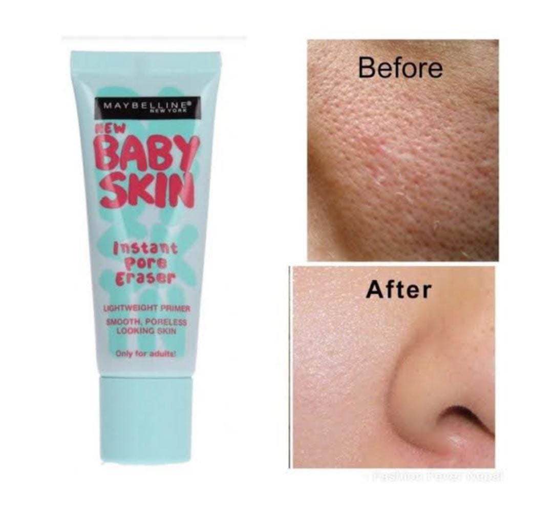 Baby Skin Instant Pore Eraser Primer Barcode scan 30ml