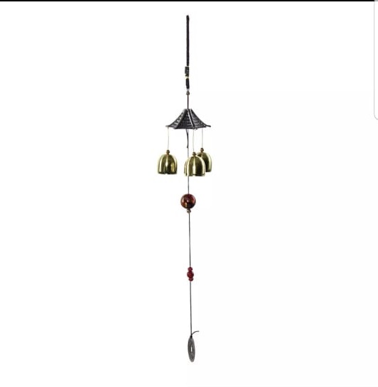 Wind Twin Metal Aluminum Wind Chimes - Feng Shui Ornaments for Doors and Windows, Creative Gift Idea