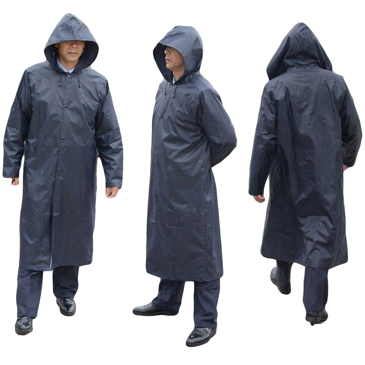 Mens raincoat with hood best sale