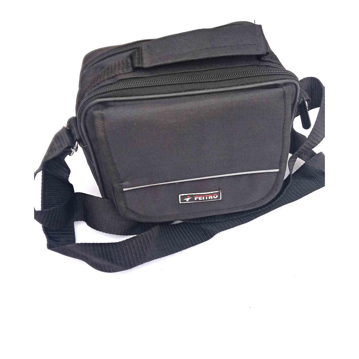 Men Casual Polyester Messenger Crossbody Bag with Adjustable Strap