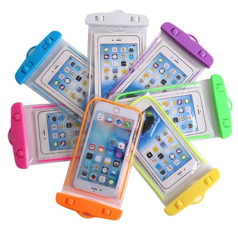 Universal Transparent Waterproof Mobile Pouch Secure Case for Beach, Swimming & Rain