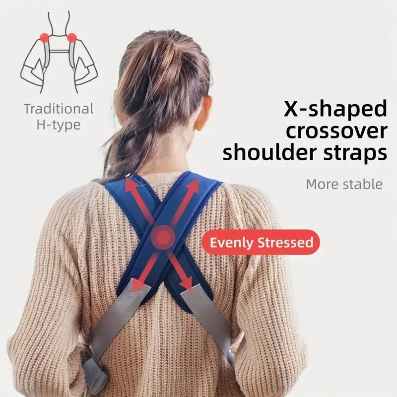Baby Carrier Sling Versatile for All Seasons – Multifunctional Shoulder Baby Carrier with Four Carrying Methods (Front & Back)
