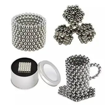 silver magnetic balls