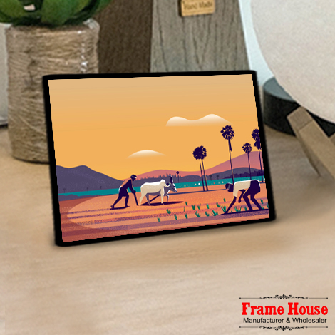Motivational Quotes Photo Frame Set - Horizontal and Vertical Wall Decor for Home