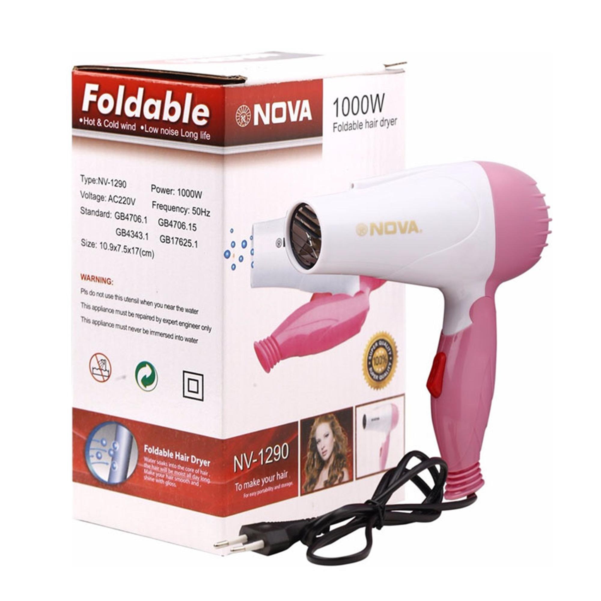 Electrical Foldable Nova Mini Hair Dryer