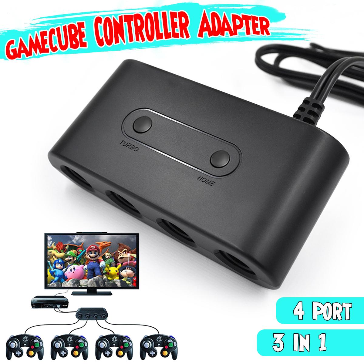 4 Port Gamecube Ngc Gc Controller Adapter For Nintendo Wii U Switch Pc Usb 3 In1 Buy Online At Best Prices In Pakistan Daraz Pk