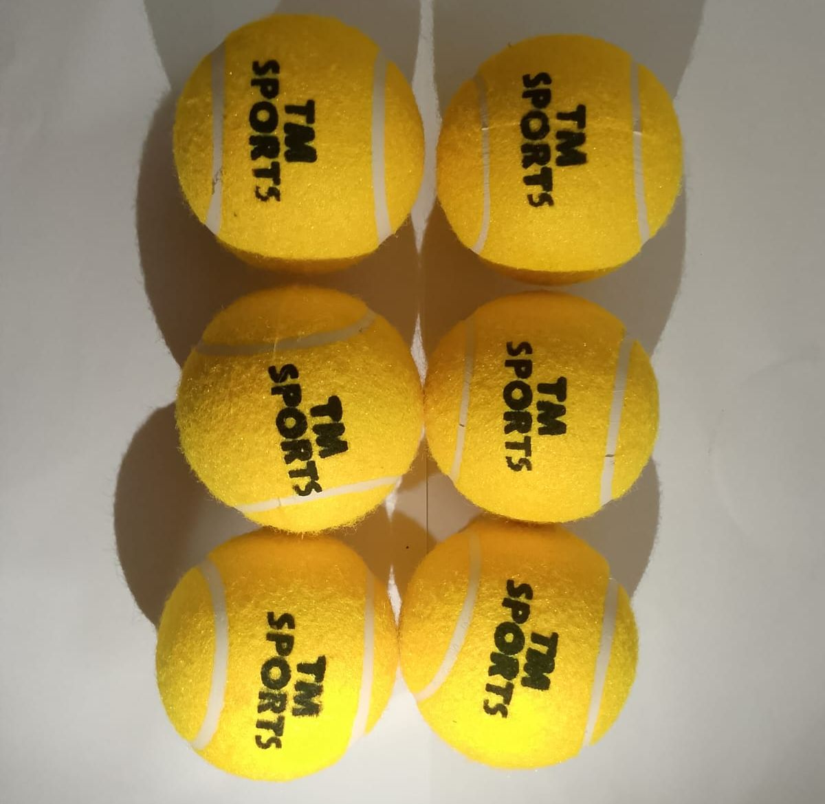 Pack Of 12 TM Sports Tennis Cricket Ball Tape Balls Good Quality Best Balls Pack Of 12 Balls