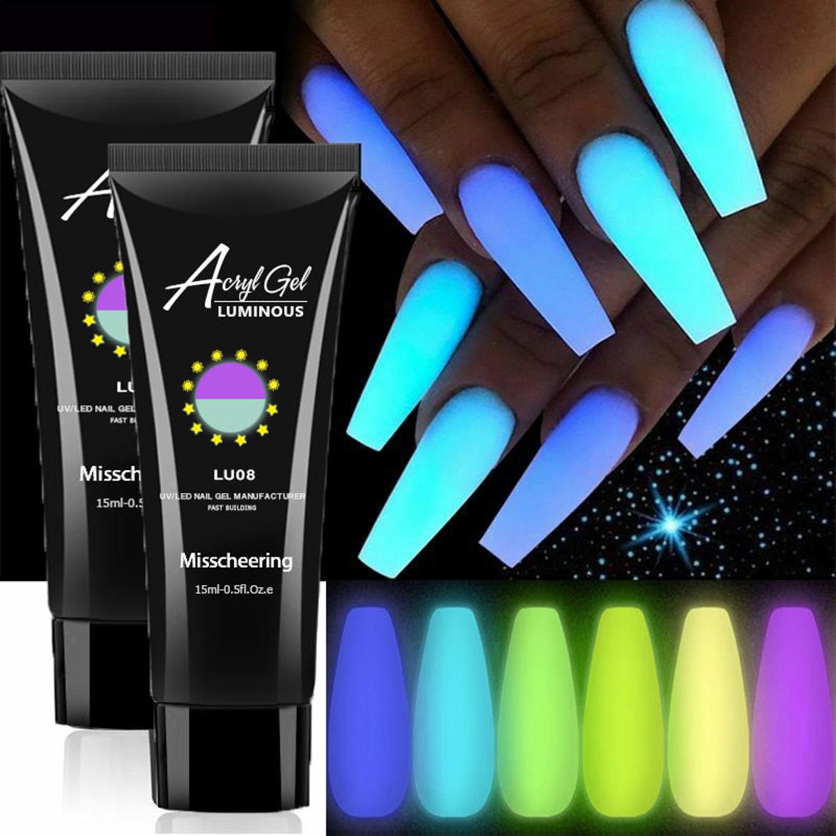 Glow in the dark polygel sale