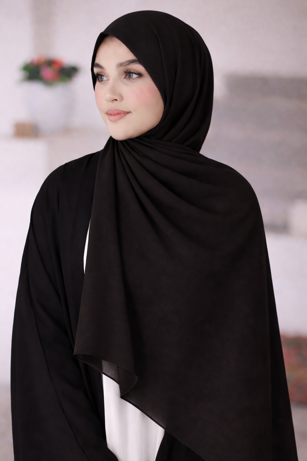 chiffon dupatta hijab