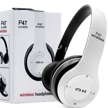 Special Edition P47 Headphone with Pop Window Over The Ear Wireless Bluetooth Headphone Support Sd Card use