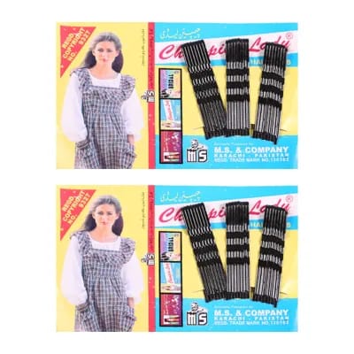 Champion Lady Black Pin In Pack of 2 Cards best price and best Quality
