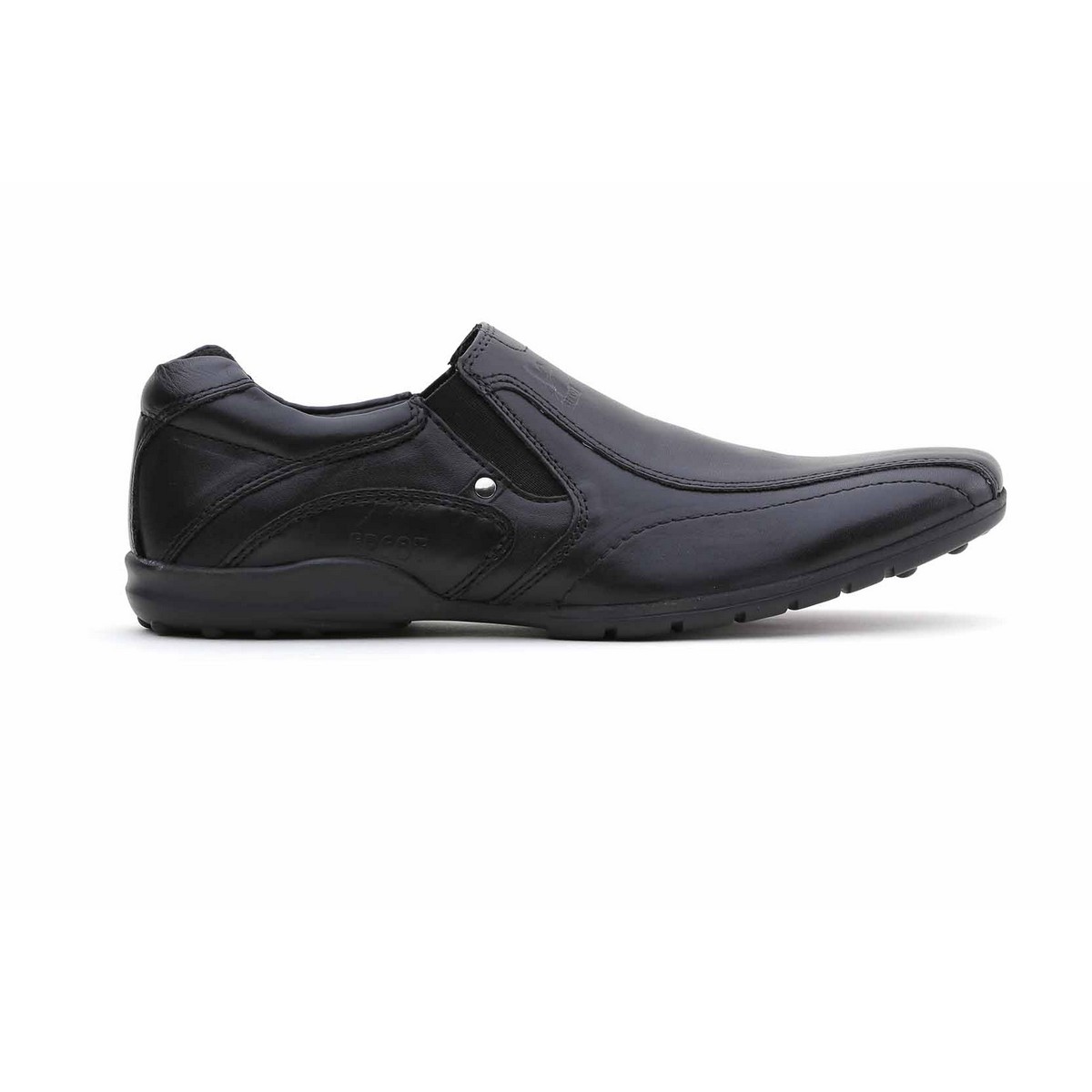 Epcot Black Leather Casual Shoes For Men-hawai Black