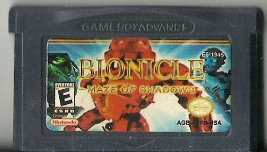 Bionicle Heroes Maze Of Shadows Nintendo Gameboy Advance