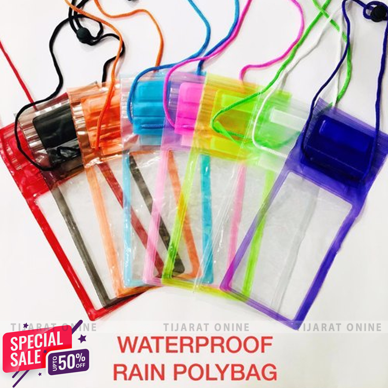 mobile phone rain cover