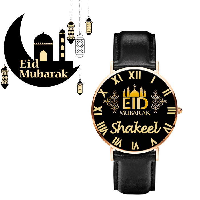 Eid Mubarak Men's Wooden Watch Gift For Him – Thoughtful Unique Gifts -  Uncommon Finds