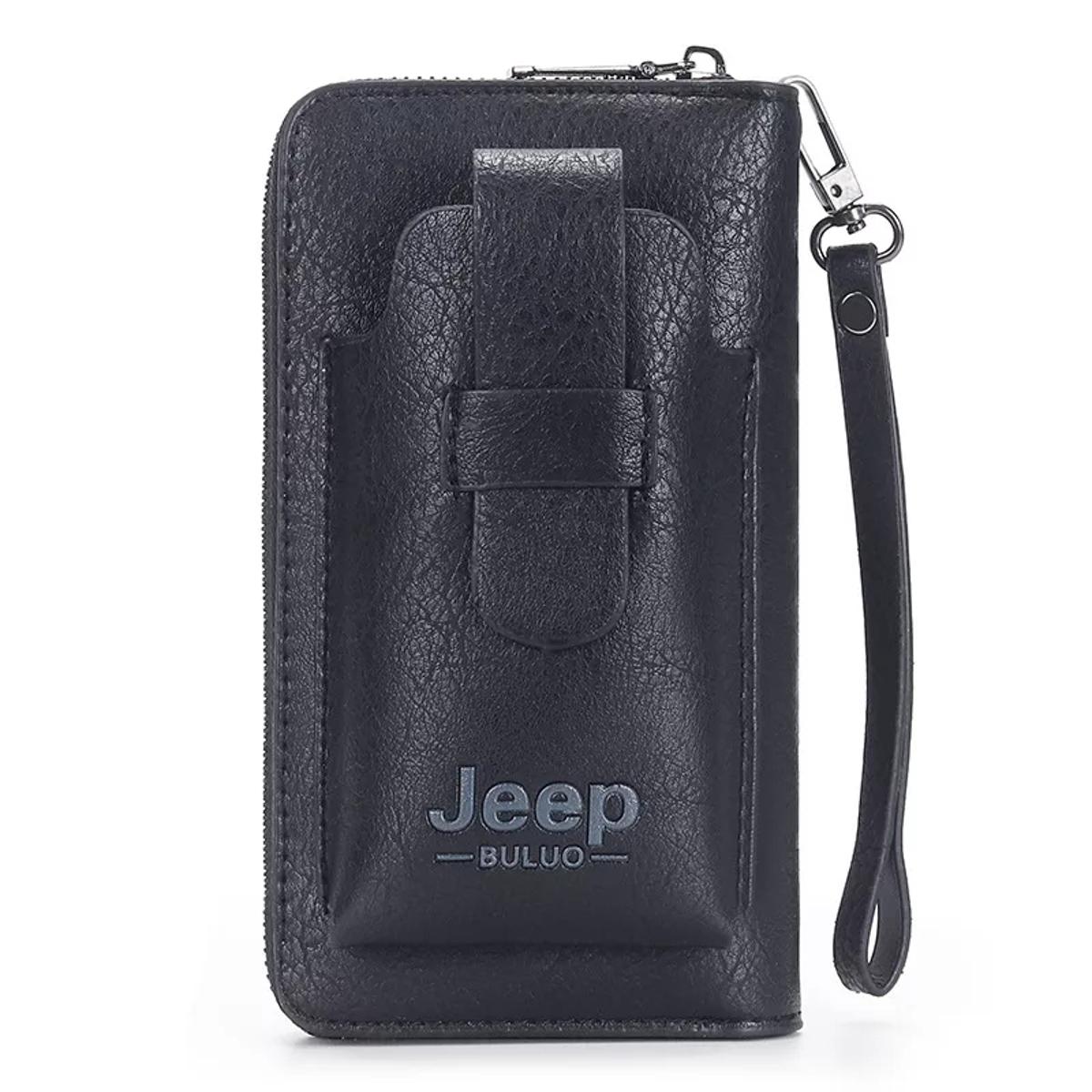 Leather men mobile clutch Wallet for men