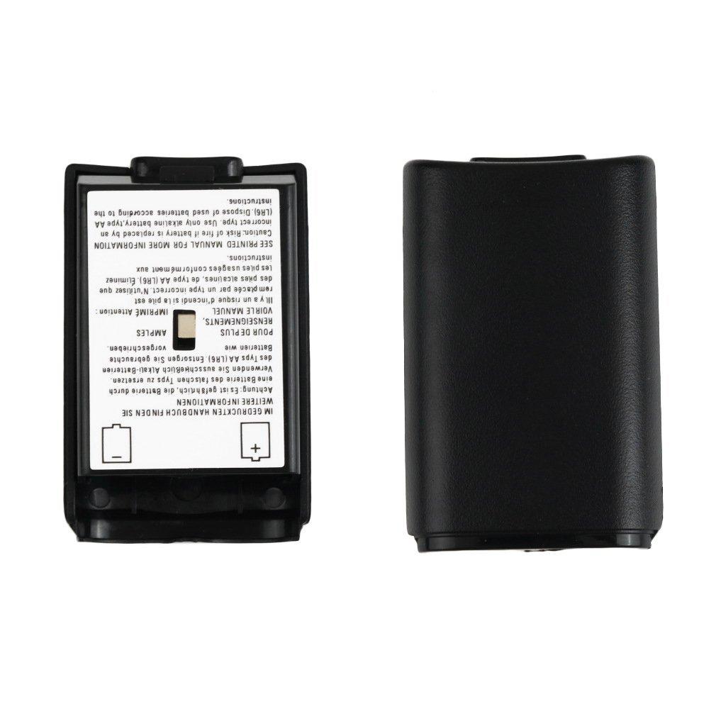 Xbox 360 Controller Battery Cover - Black