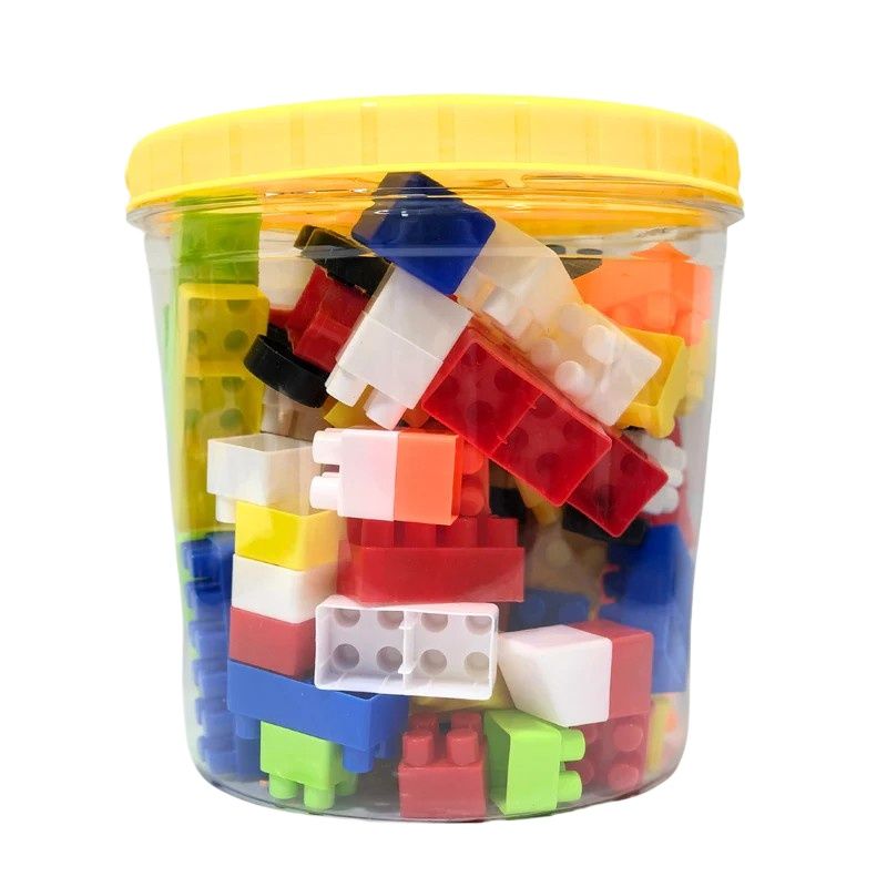 Small blocks bucket-Toys Building Blocks for kids Building Blocks Bucket Multicolor Big Size