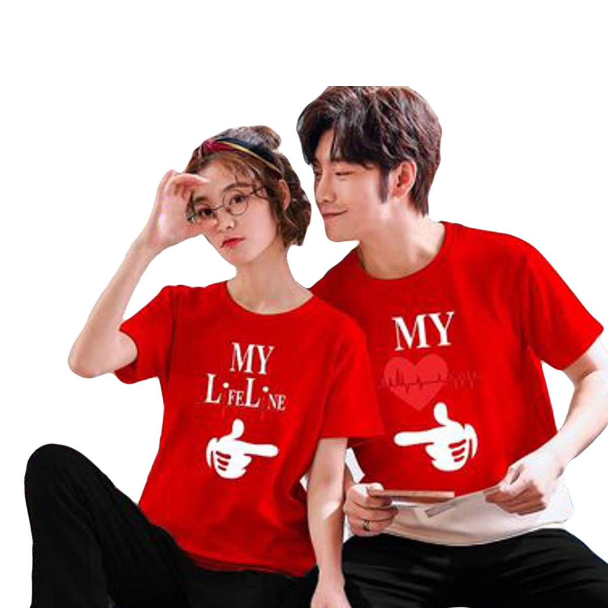 Couple Night Suit (Night Wear) One Suit For Men And One Suit For Women