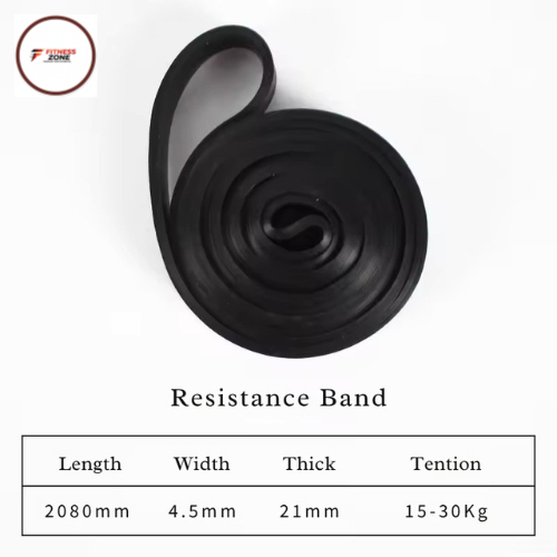 Pull Up Assist Resistance Band for Men & Women – Heavy Duty Latex Loop Band (13mm to 50mm) for Assisted Pull-Ups, Chin-Ups, Dips & Home Gym Workout | 208cm Closed Loop | Colour-Coded Fitness Zone