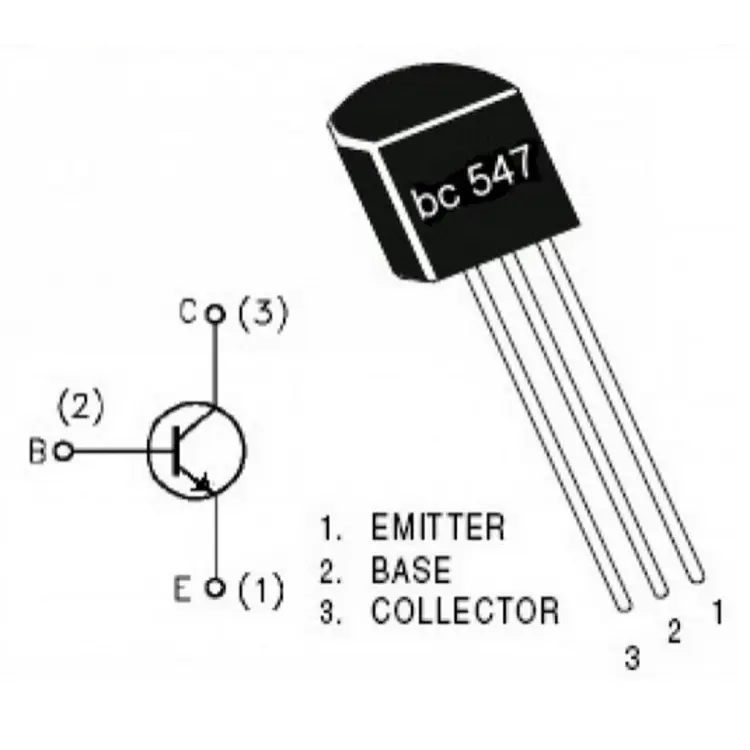 BC547 Transistor Pinout, Equivalent, Uses, Features, 48% OFF