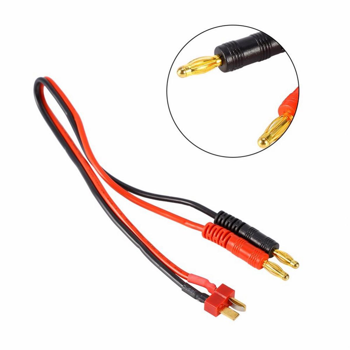 IMAX B6 B6AC B8 Charger Cable T Plug to 4mm Banana RC Connector Cable