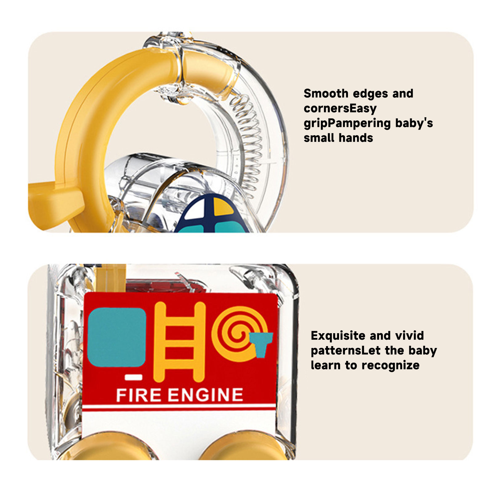 Inertial Scooter Car Montessori Car Lock Key Toy Set Color Matching Fine Motor Skills Development For Kids Educational Learning Toy Montessori Toy Car