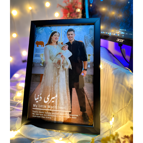 custom 1 picture frame for some one Special, customize gift for husbad , friends, Sister, brother, & Parents , for Daughter ,customize Gift , Special Gift ever