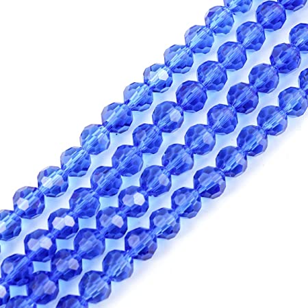 6mm Crystal Beads (80+ Pieces) for DIY Jewelry Making & Clothing Designs – High-Quality AB Crystal Beads