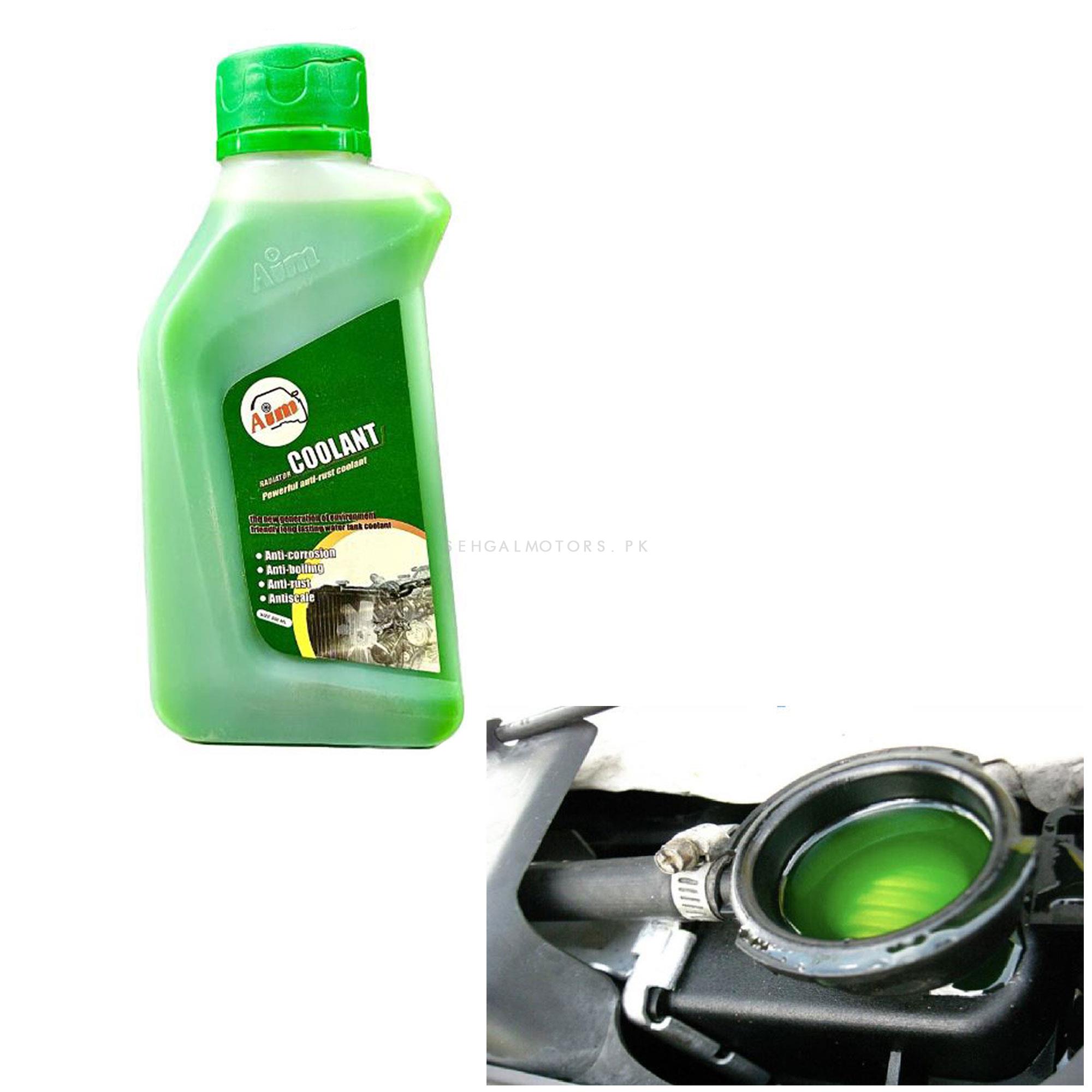 Aim Radiator Long Life Coolant Color Green and Red - 1L | Daraz.pk